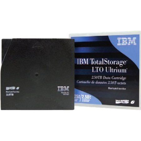 IBM STORAGE MEDIA Tape, Lto, Ultrium-6, 2.5Tb/6.25Tb Worm, Barium Ferrite (Bafe) 00V7591